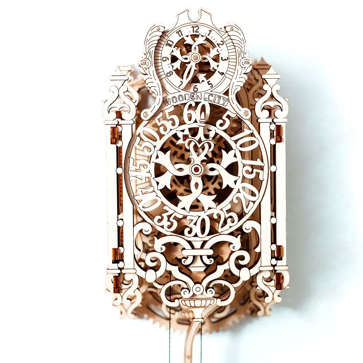 3D Wooden Clock Puzzle – Royal Clock – Image 6