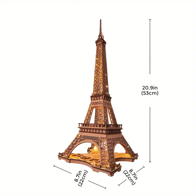 ROLIFE – Puzzle 3D – Tour Eiffel Lumineuse – Image 5