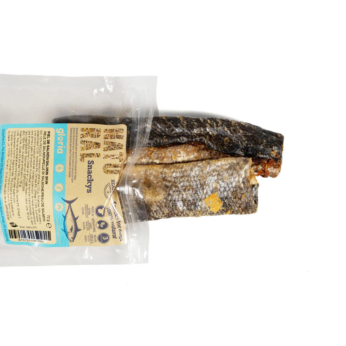 Alimentation Humide pour Chien Snackys Poisson 70 g – Saveur Poisson – Image 3