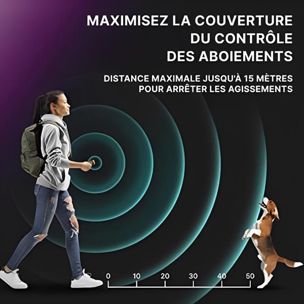 Appareil anti-aboiement pour chien à ultrasons – sifflet ultrason efficace pour dressage canin – Image 5
