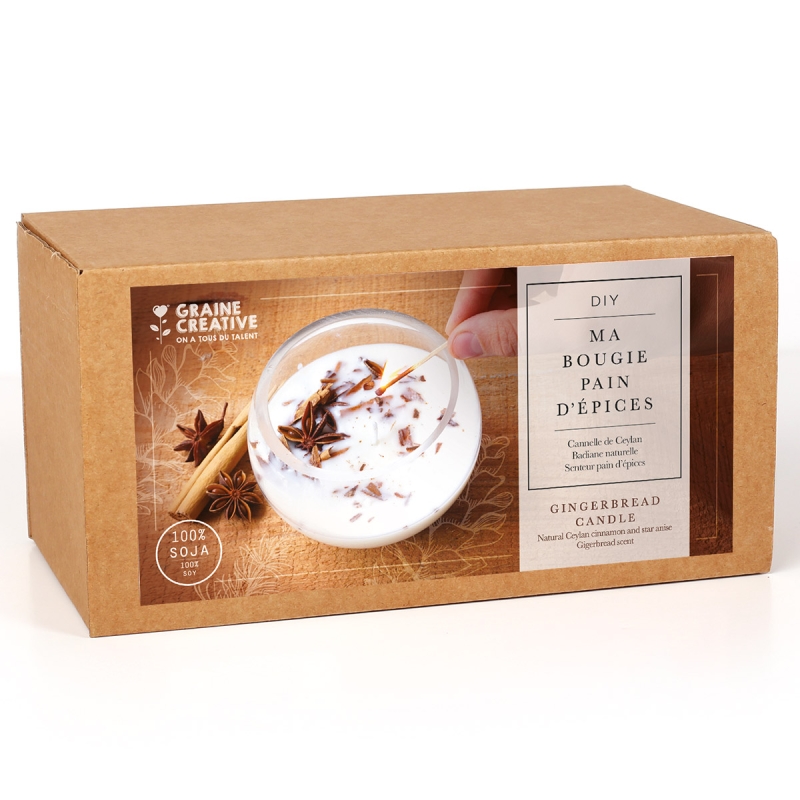 Kit Bougie Pain d’Épices
