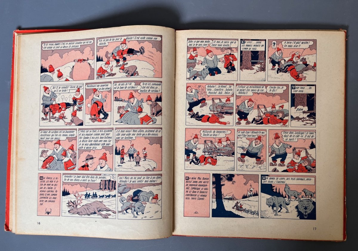 Willy Vandersteen – Bob et Bobette – Le loup qui rit – Edition originale – 1955 – Image 9