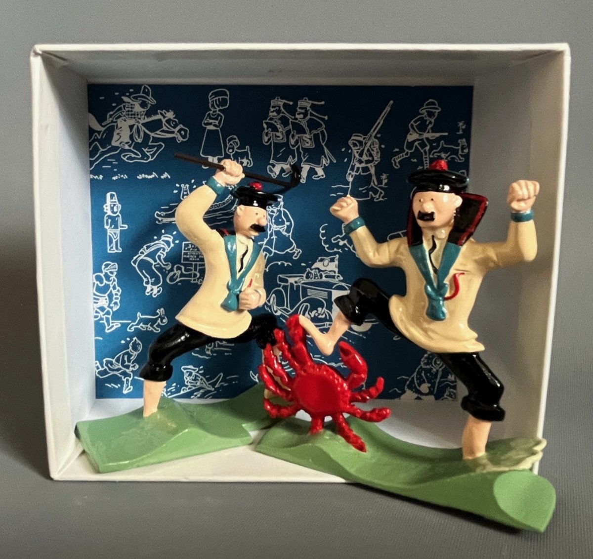 Hergé – Dupond et Dupont crabe – Pixi – 1990
