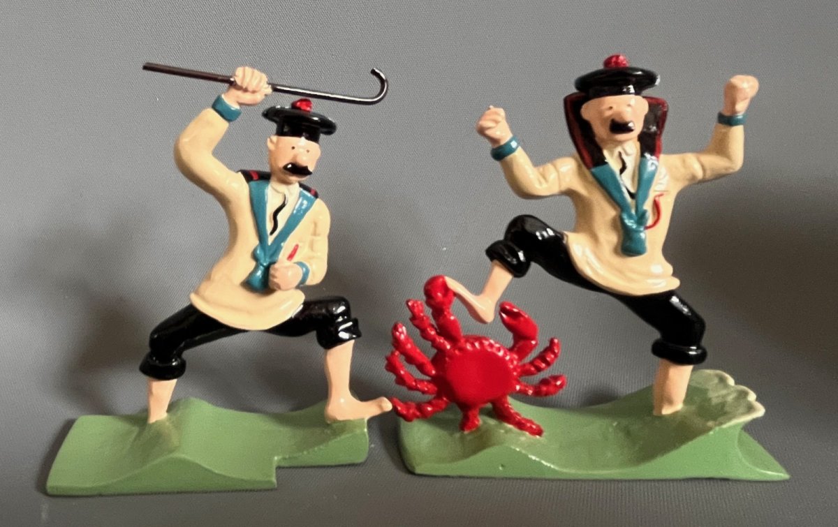 Hergé – Dupond et Dupont crabe – Pixi – 1990 – Image 4