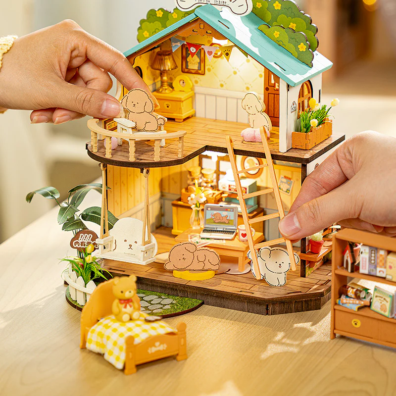 Villa douillette des chiots – Maquette 3D – Image 3