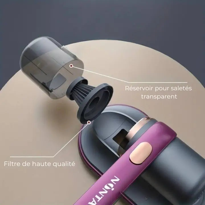 Aspirateur anti-acariens sans fil pour lit, appareil efficace contre les acariens, aspirateur puissant pour une chambre saine et propre – Image 8