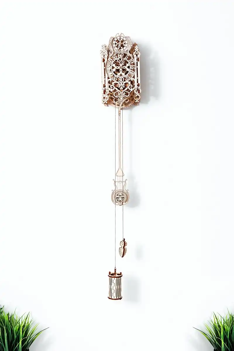 3D Wooden Clock Puzzle – Royal Clock – Image 7