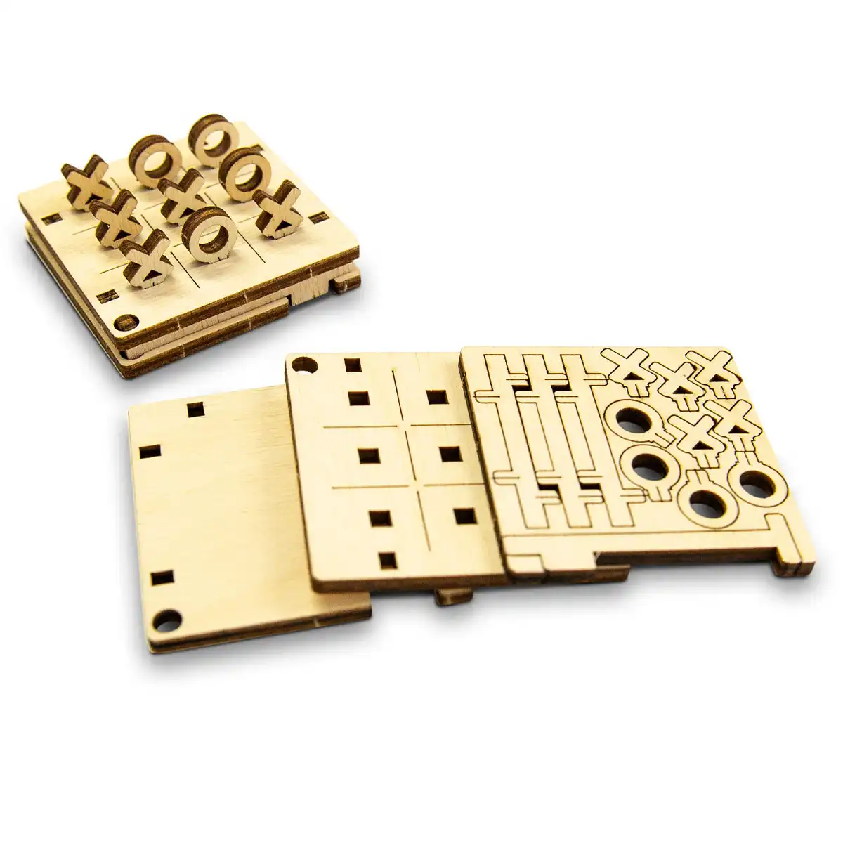 Puzzles en bois 3D Morpion 1 – Image 9