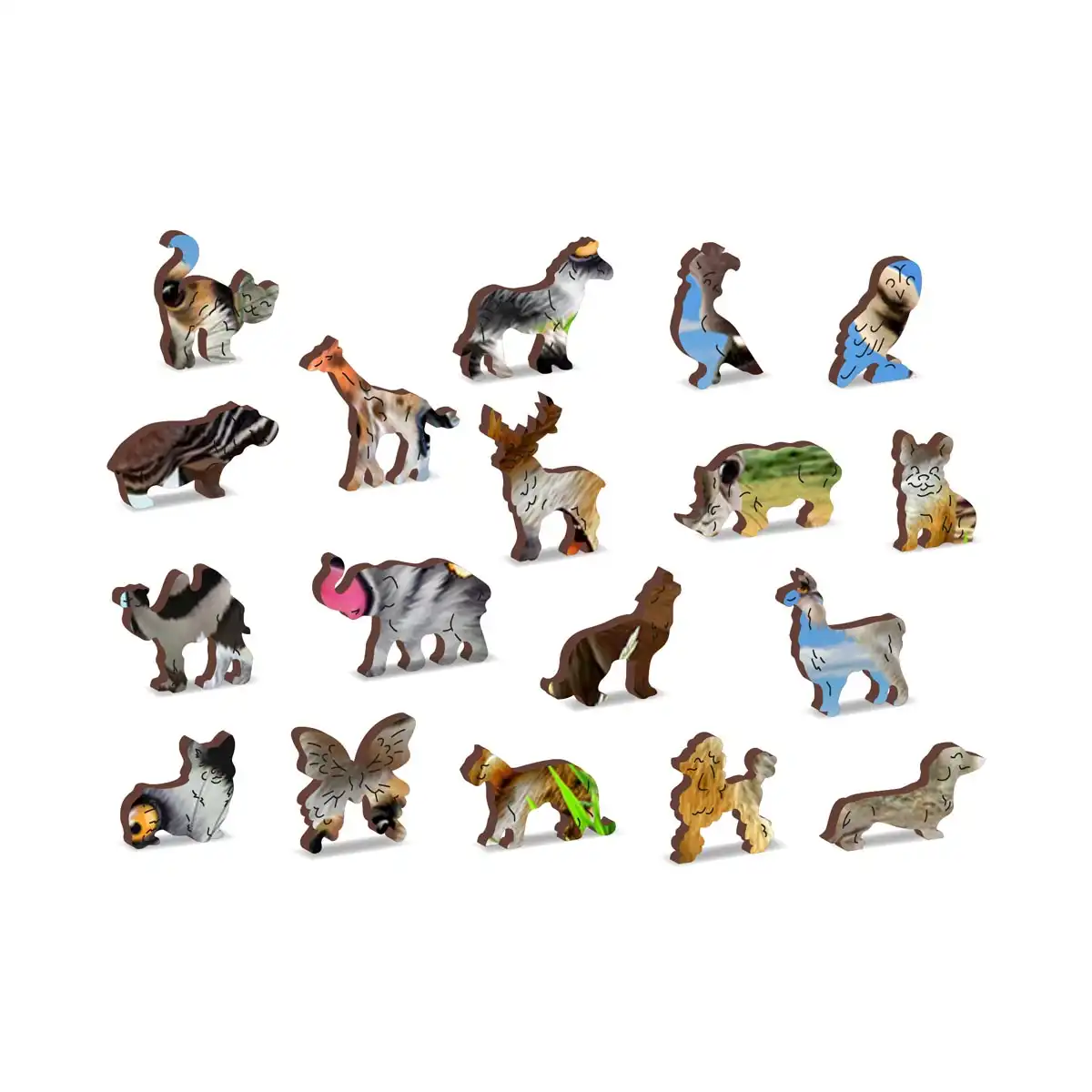 Bienvenue en Afrique, Puzzle en Bois 500 Pièces – Image 5